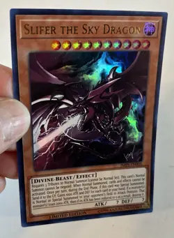 Slifer the Sky Dragon JMPS-EN005 Limited-Edition Shonen Jump Promo YuGiOh VLP/NM - Image 3