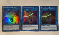 3X Yu-Gi-Oh! Underclock Taker OP08-EN007 Super Rare | Unlimited Edition - Image 1