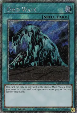 Yugioh Cold Wave RA03-EN104 - - Platinum Secret Rare - Image 1