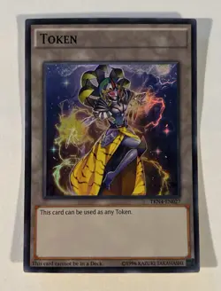 Mithra the Thunder Vassal Token - TKN4-EN027 - Super Rare - Yu-Gi-Oh Day VLP - Image 1