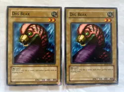 2X Dig Beak - TP7-EN019 - Common - Unlimited Edition TP7 - Tournament Pack 7 LP - Image 1