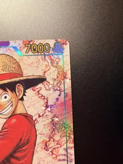 One Piece Monkey D. Luffy SEC OP13-118 Carrying On His Will English NM - Image 4