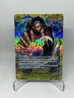 One Piece TCG Bartholomew Kuma Secret Rare Foil OP12-119 Legacy of the Master EN - Image 1