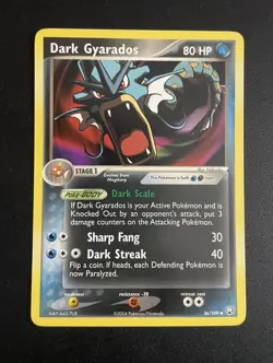 Dark Gyarados | 36/109 | EX Team Rocket Returns | Pokemon Card | NM - Image 1