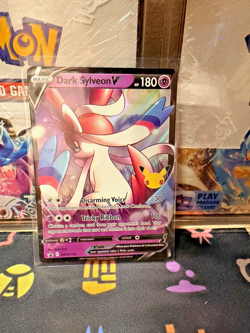 Dark Sylveon V SWSH134 SWSH: Sword & Shield Promo Cards Holo Celebrations - Image 1