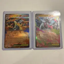 Pokemon TCG - Mega Charizard X ex + Mega Charizard Y ex 2 Card Promo Set | NM - Image 1