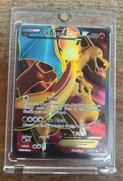 Charizard EX - Full Art Holo XY Pokemon Card #100/106 - Image 1