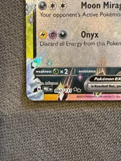 Pokemon TCG Umbreon EX 60/131 Double Rare Prismatic Evolutions Card - Image 5