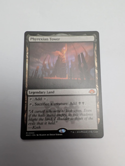 MTG Phyrexian Tower Normal Modern Horizons 3 #303 NM Pack Fresh - Image 1