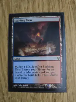 Magic the Gathering MTG Zendikar SCALDING TARN - Image 1