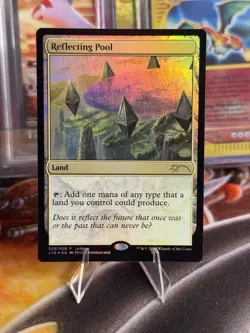 MTG FOIL Reflecting Pool English [Judge Promos] - Image 1