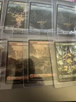 Final Fantasy Chocobo Track Stamped Foil Lands Set of 10 English Bundle - NM/M - Image 3