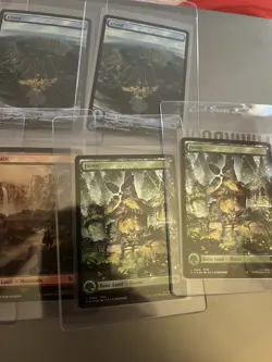 Final Fantasy Chocobo Track Stamped Foil Lands Set of 10 English Bundle - NM/M - Image 4