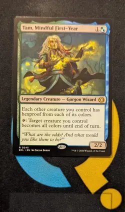 Tam, Mindful First-Year Rare ECL 245 Lorwyn Eclipsed MTG - Image 1