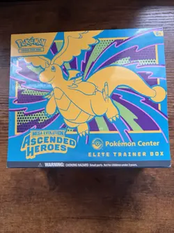 Pokemon TCG: Ascended Heroes Pokemon Center Exclusive ETB - New - Image 1