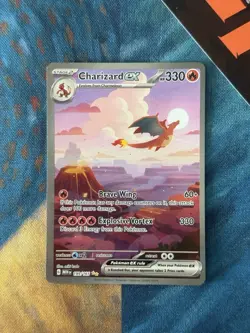 Charizard Ex Pokemon 199/165 Sir Scarlet & Violet 151 English NM / Near Mint - Image 1
