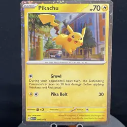 Pikachu 6/15 McDonald's Promos - Holo Promo Pokemon Card - Image 1