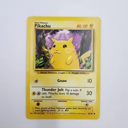 PIKACHU Base Set 58/102 Jungle Set 60/64 Pokemon Card Unlimited Edition NM - Image 4