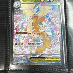Mega Dragonite EX 290/217 SIR Ascended Heroes Pokemon English PSA 10 candidate - Image 2