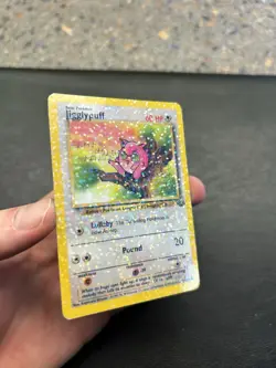 Jigglypuff 54/64 Jungle Set Holo Reflective Pokemon Card - Image 5