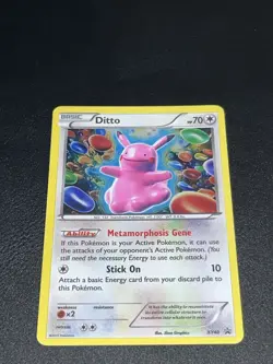 Pokemon Ditto XY40 Black Star Promo Holo Rare XY Promo Card NM - Image 1