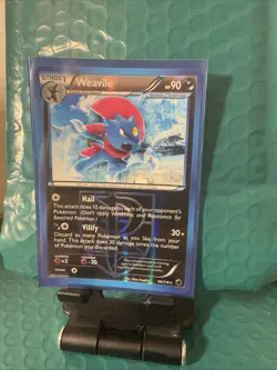 Pokemon TCG Weavile Card 66/116 Rare Black White: Plasma Freeze - Image 1