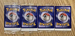 Pokemon TCG 1999 WOTC Black Star 1st Movie Sealed Promo Packs Full Set NM - Image 2