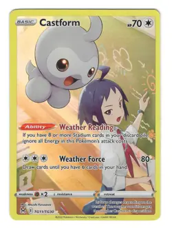 Pokemon TCG: Castform - TG11/TG30 - SWSH: Lost Origin Trainer Gallery - NM - Image 1