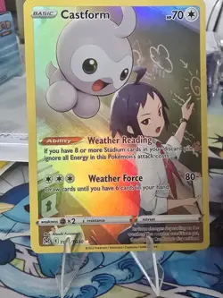 Pokemon TCG: Castform - TG11/TG30 - SWSH: Lost Origin Trainer Gallery - NM - Image 3