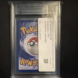 Pokemon Team Rocket 1st Edition Psyduck 65/82 Regular Common BGS 9 Graded - Image 2