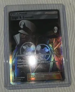 Ingo & Emmet (Full Art) 176/181 Sm-Team Up Holo Pokemon Card - Image 1