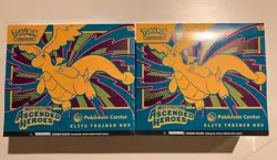 Ascended Heroes Pokemon Center ETB Elite Trainer Box Lot Of 2 Sealed - Image 1