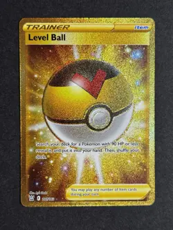 Level Ball 181/163 Battle Styles Gold Secret Rare Pokemon TCG NM/LP - Image 1