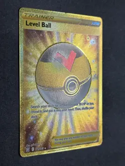 Level Ball 181/163 Battle Styles Gold Secret Rare Pokemon TCG NM/LP - Image 5