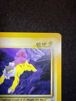 Pokemon Raikou 22/64 from Neo Revelations Unlimited in LP condition! - Image 4