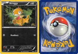 Scraggy 10/12 McDonald's Collection 2012 Pokemon HP/DMG - Image 3