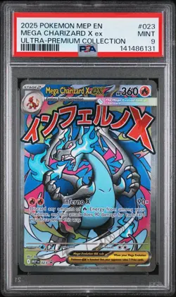 Mega Charizard X EX #23 Pokemon Promo psa9（product description）⬇ - Image 1