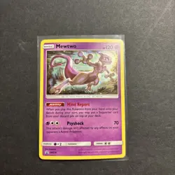Pokemon TCG Mewtwo SM214 Promo Holo - Image 1