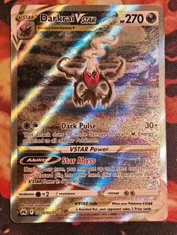 Pokemon Darkrai VSTAR Crown Zenith Galarian Gallery GG50/GG70 - Image 1