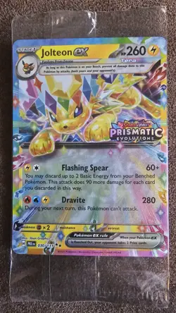 Jolteon ex Stamped 30/131 – Prismatic Evolutions – Sealed Pokemon Promo - Image 1