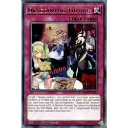 Dragonmaid Tidying Yu-Gi-Oh! MP21-EN153 1st Rare - Image 1