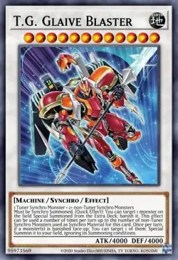 T.G. Glaive Blaster Yu-Gi-Oh! AGOV-EN036 1st Ultra Rare - Image 1