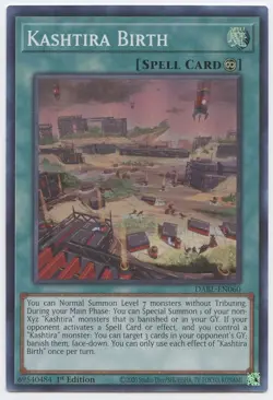 Kashtira Birth Yu-Gi-Oh! DABL-EN060 1st Super Rare - Image 1