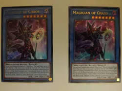 Yugioh - Magician of Chaos x2 LDS3-EN089 Ultra Rare 1ST EDITION NM - Image 2