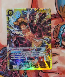 Monkey.D.Luffy - OP10-118 - Secret Rare, Near Mint, One Piece CCG - Image 1