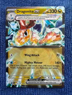 Dragonite Ex 159/197 Obsidian Flames Pokemon Card Near Mint Double Rare Holo - Image 1
