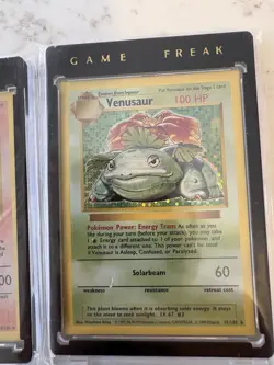 Pokemon Base Set Card Holo Lot x3 (See Description And Photos) - Image 3