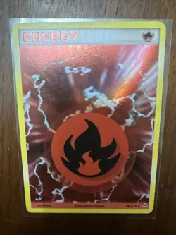 Fire Energy 106/110 Holon Phantoms Holo VLP CLEAN CARD - Image 1