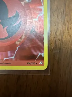 Fire Energy 106/110 Holon Phantoms Holo VLP CLEAN CARD - Image 3