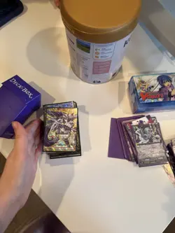 Large Cardfight Vanguard card lot including holo and foil cards. - Image 2